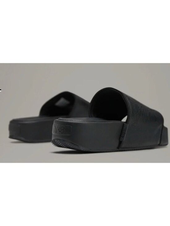 New ADIDAS Y-3 SLIDE Sandals Black Swim EU 37 Men\'s US 4 main image 4